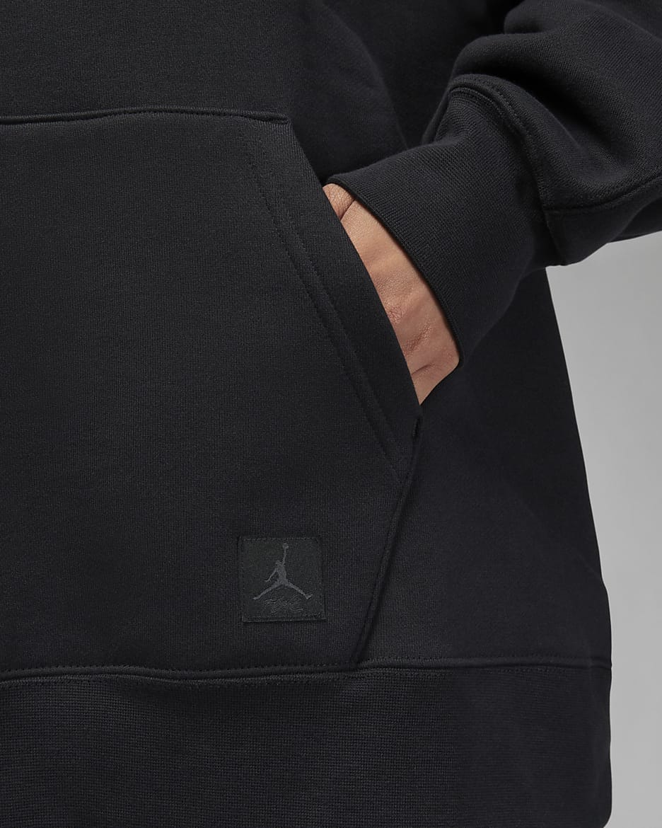 Jordan Flight Fleece Women s Satin Lined Pullover Hoodie. Nike CA